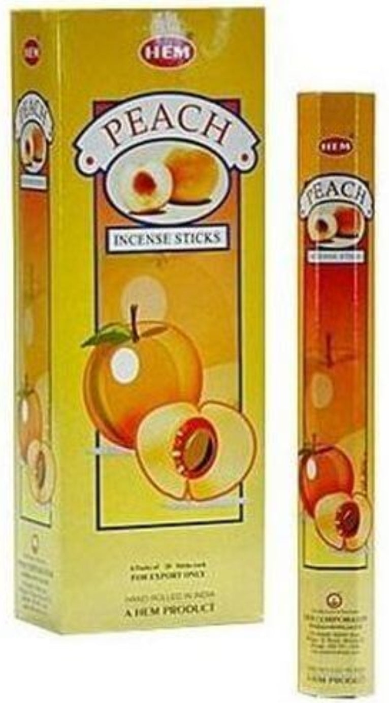Encens HEM Pêche 20g