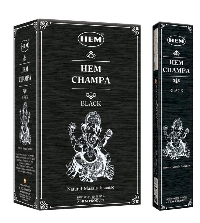 Encens HEM Black Champa 15g