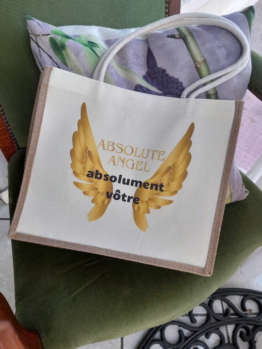 TOTE BAG en jute AbsoluteAngel