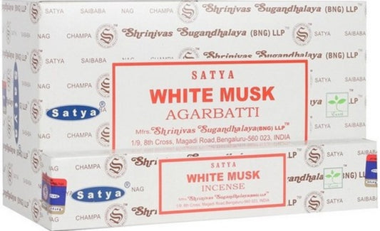 Encens Satya Musc Blanc 15g