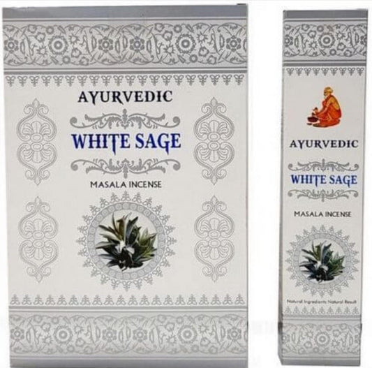 Encens Ayurvédique Sauge Blanche 15g