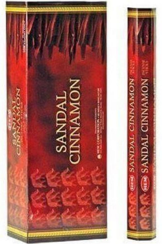 Encens HEM Santal Cannelle 20g