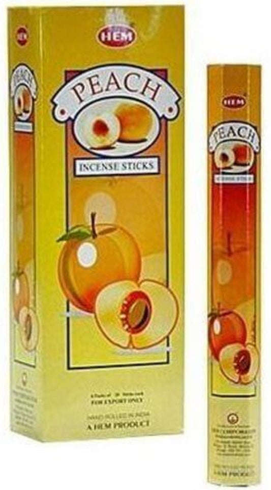 Encens HEM Pêche 20g