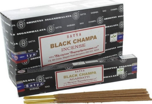 Encens Satya Black Champa 15g
