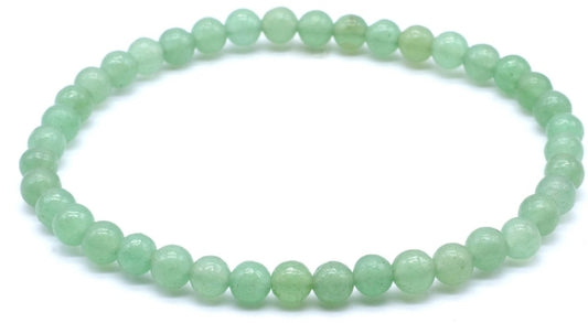 Bracelet Aventurine Verte perles 4mm