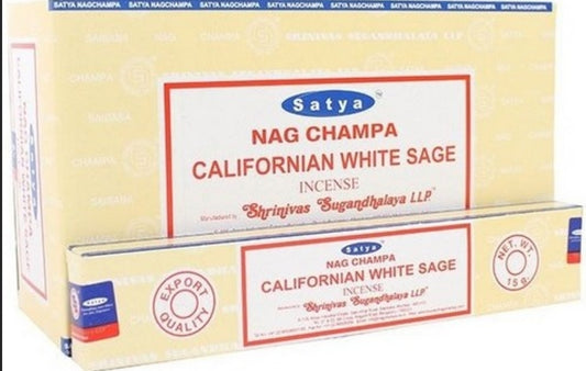 Encens Satya Sauge blanche Californienne 15g